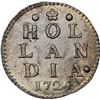 Image 2 : NETHERLANDS (United), Holland, 2 stuivers, 1724, NGC UNC details / saltwater damage (Shipwreck Blue 