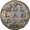 Image 2 : NETHERLANDS (United), Holland, 2 stuivers, 1724, NGC UNC details / saltwater damage (Shipwreck Blue 