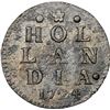 Image 2 : NETHERLANDS (United), Holland, 2 stuivers, 1724, NGC UNC details / saltwater damage (Shipwreck Blue 