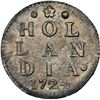 Image 2 : NETHERLANDS (United), Holland, 2 stuivers, 1724, NGC UNC details / saltwater damage (Shipwreck Blue 