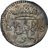 Image 1 : NETHERLANDS (United), Holland, 2 stuivers, 1724, NGC UNC details / saltwater damage (Shipwreck Blue 