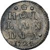 Image 2 : NETHERLANDS (United), Holland, 2 stuivers, 1724, NGC UNC details / saltwater damage (Shipwreck Blue 