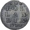 Image 2 : NETHERLANDS (United), Holland, 2 stuivers, 1724, NGC UNC details / saltwater damage (Shipwreck Blue 