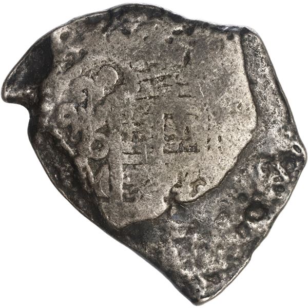 MEXICO, Mexico City, cob 8 reales, 1722 (J), rare.