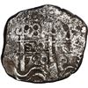 Image 1 : BOLIVIA, Potosí, cob 8 reales, 1720 Y.