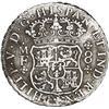 Image 2 : MEXICO, Mexico City, pillar 8 reales, Philip V, 1743 MF.