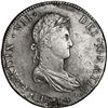 Image 1 : MEXICO, Mexico City, bust 8 reales, Ferdinand VII, 1814 JJ.