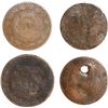 Image 1 : VARIOUS COUNTRIES, lot of four copper coins.