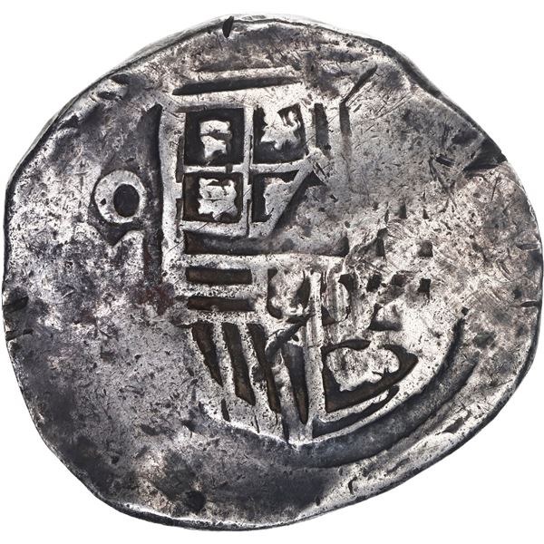 MEXICO, Mexico City, cob 8 reales, Philip IV, assayer not visible, style of early 1630s.