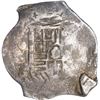 Image 1 : MEXICO, Mexico City, cob 4 reales, Philip IV, assayer P, ex-Hubbard.