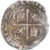 Image 2 : MEXICO, Mexico City, cob 2 reales, Philip II, assayer O below mintmark oM to left, ex-Hubbard.