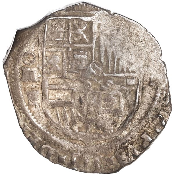 MEXICO, Mexico City, cob 2 reales, Philip III, assayer F, ex-Hubbard.