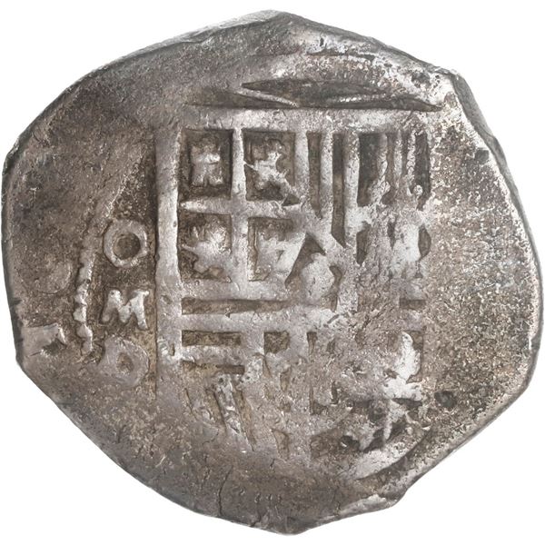 MEXICO, Mexico City, cob 2 reales, Philip III, assayer D, ex-Hubbard.