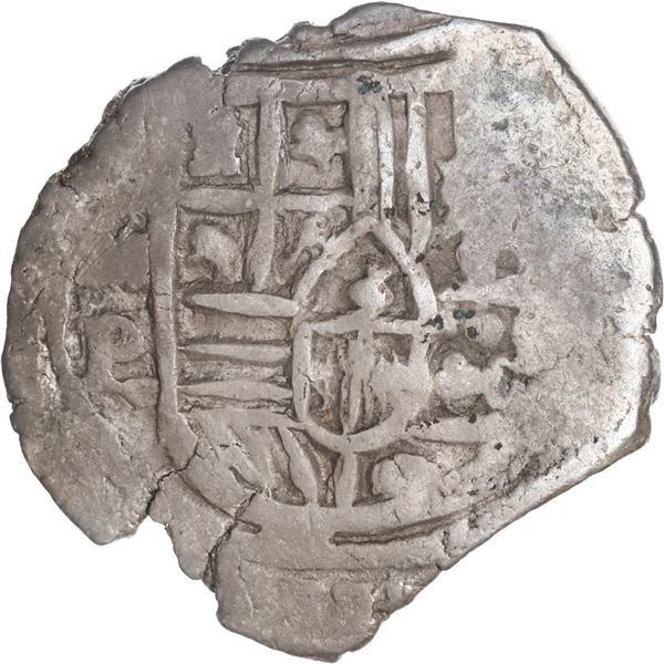 MEXICO, Mexico City, cob 2 reales, Philip IV, assayer P, ex-Hubbard.