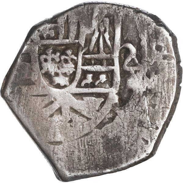 MEXICO, Mexico City, cob 2 reales, Philip V, assayer not visible (J), style of 1705-12, ex-Hubbard.
