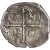 Image 2 : MEXICO, Mexico City, cob 1 real, Philip III, assayer F below denomination I to left, mintmark M to r