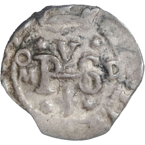 MEXICO, Mexico City, cob ½ real, Philip III, assayer D, ex-Hubbard.