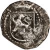 Image 2 : PERU, Lima, cob ¼ real, Philip II, assayer Diego de la Torre, * to right of castle.