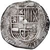 Image 1 : BOLIVIA, Potosí, cob 8 reales, 1630 T.