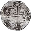 Image 2 : BOLIVIA, Potosí, cob 8 reales, Philip IV, assayer T (early 1630s).