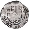 Image 1 : BOLIVIA, Potosí, cob 8 reales, Philip IV, assayer T (early 1630s).