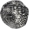 Image 1 : BOLIVIA, Potosí, cob 8 reales, 1639 TR, quadrants of cross transposed, rare.