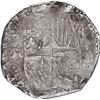 Image 1 : BOLIVIA, Potosí, cob 8 reales, Philip IV, assayer TR (large, late 1630s).
