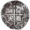 Image 2 : BOLIVIA, Potosí, cob 8 reales, Philip IV, assayer TR (early 1640s).