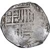Image 1 : BOLIVIA, Potosí, cob 8 reales, Philip IV, assayer T (1640s).