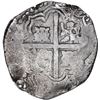 Image 2 : BOLIVIA, Potosí, cob 8 reales, Philip IV, assayer T (1640s).