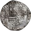 Image 1 : BOLIVIA, Potosí, cob 4 reales, Philip II, assayer B (1st period).
