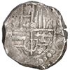 Image 1 : BOLIVIA, Potosí, cob 4 reales, Philip III or IV, assayer not visible, quadrants of cross transposed.