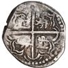 Image 2 : BOLIVIA, Potosí, cob 2 reales, Philip III, assayer R (curved leg).