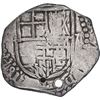 Image 1 : BOLIVIA, Potosí, cob 2 reales, 1617 (M), retrograde 6 in date, rare.