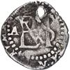 Image 1 : BOLIVIA, Potosí, cob ½ real, Philip II, assayer A.