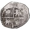 Image 2 : BOLIVIA, Potosí, cob ½ real, Philip III, assayer R (curved leg).