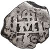 Image 1 : BOLIVIA, Potosí, cob 4 reales, 1760 assayer not visible, ex-Ponte.