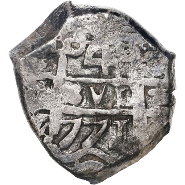 BOLIVIA, Potosí, cob 4 reales, 1771 V-Y, ex-Ponte.