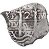 Image 1 : BOLIVIA, Potosí, cob 2 reales, 1709 Y.