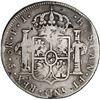 Image 2 : BOLIVIA, Potosí, bust 8 reales, Charles IV, 1804 PJ, with several clear Asian chopmarks, ex-Brameld.