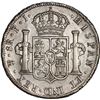 Image 2 : BOLIVIA, Potosí, bust 8 reales, Ferdinand VII, 1813 PJ, double-struck obverse (rare error).