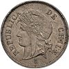 Image 1 : CHILE, Santiago, copper-nickel 1 centavo, 1871, NGC MS 63.