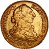 Image 1 : COLOMBIA, Bogotá, gold bust 1 escudo, Charles III, 1776/5 JJ, ex-JEAS.