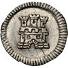Image 1 : COLOMBIA, Bogotá, ¼ real, Ferdinand VI or Charles III, no date or mintmark or assayer (anepigraphic 