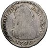 Image 1 : COLOMBIA, Bogotá, bust 1 real, Charles IV, 1796 JJ, NGC AG 3, finest and only known example in NGC c