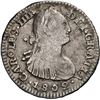 Image 1 : COLOMBIA, Bogotá, bust 1 real, Charles IV, 1802 JJ, NGC VF details / rev scratched, ex-Becerra.