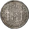 Image 2 : COLOMBIA, Bogotá, bust 1 real, Charles IV, 1802 JJ, NGC VF details / rev scratched, ex-Becerra.