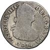 Image 1 : COLOMBIA, Bogotá, bust 1 real, Charles IV, 1804 JJ, NGC G details / cleaned, ex-Becerra.