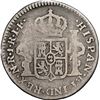 Image 2 : COLOMBIA, Bogotá, bust 1 real, Ferdinand VII, 1810 JF, NGC AG 3, ex-Becerra.