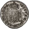 Image 2 : COLOMBIA, Bogotá, bust 1 real, Ferdinand VII (bust of Charles IV), 1819 FJ, inverted J in assayer, e